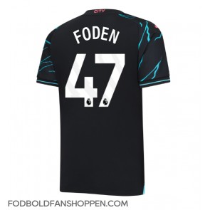 Manchester City Phil Foden #47 Tredjetrøje 2023-24 Kortærmet